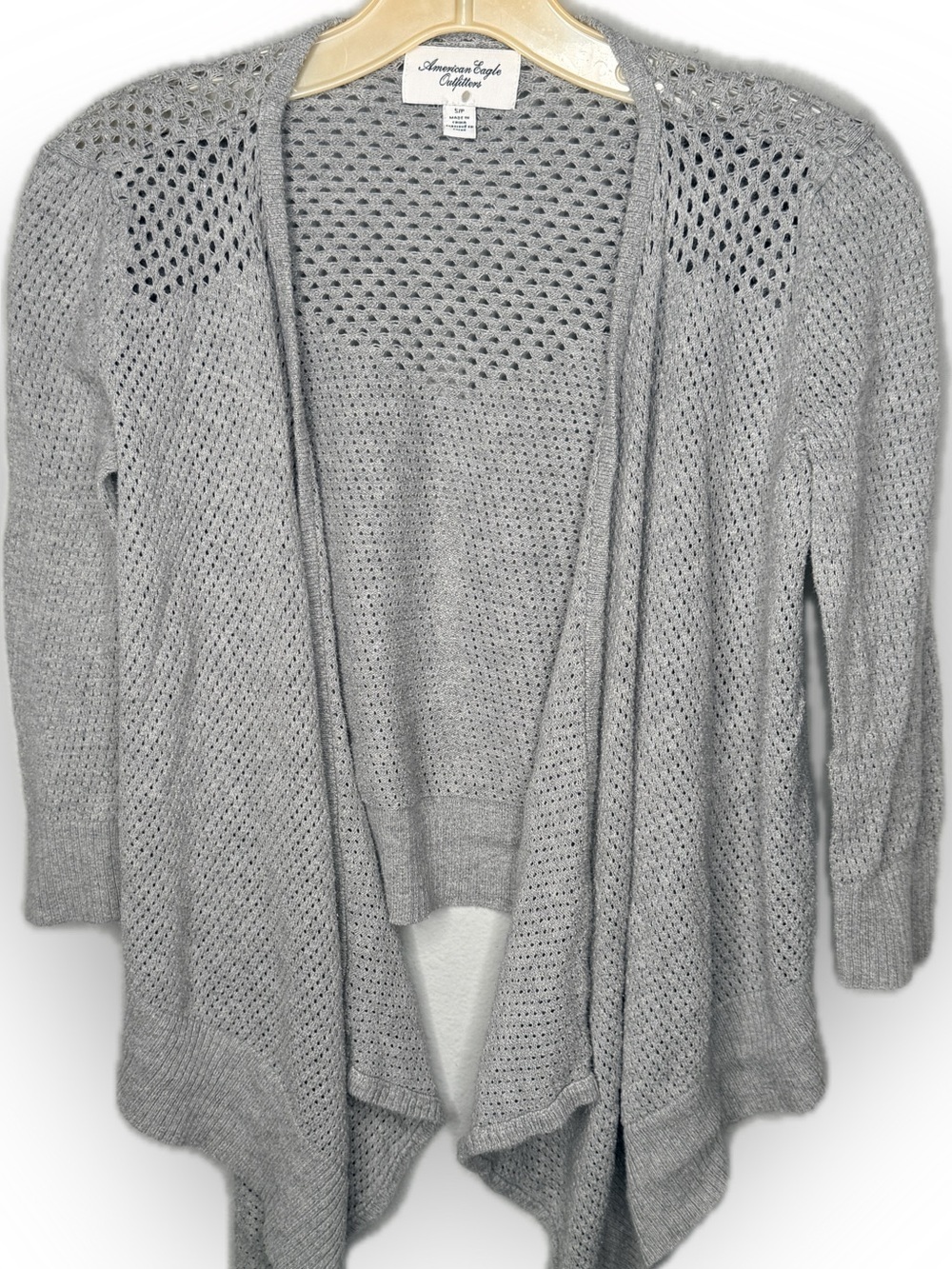 American Eagle Cotton Cardigan Sweater